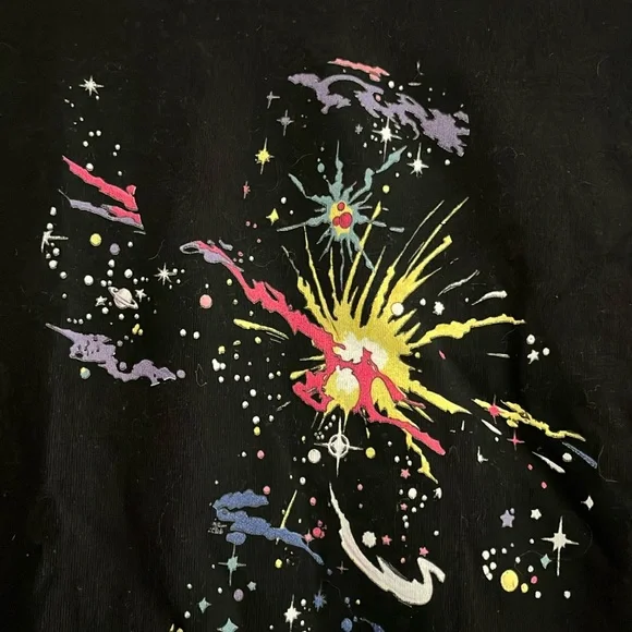 “BILLIONAIRE BOYS CLUB” NWOT BBC comics, Astro size Med black Tee - Picture 4 of 8